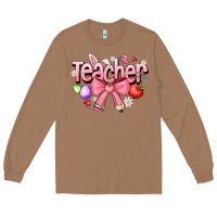 Toasted Coconut easter teacher Long Sleeve Tee - CowhideDigitalArt