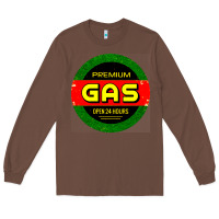 Chestnut GARAGE CAR GASOLINE Long Sleeve Tee - artisFamous