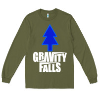 Army Green gravity falls dipper blue pine premium Long Sleeve Tee - artisFamous