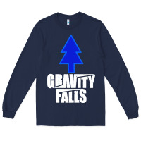 Navy gravity falls dipper blue pine premium Long Sleeve Tee - artisFamous
