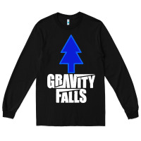 Black gravity falls dipper blue pine premium Long Sleeve Tee - artisFamous