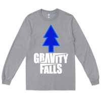 Heather Grey gravity falls dipper blue pine premium Long Sleeve Tee - artisFamous