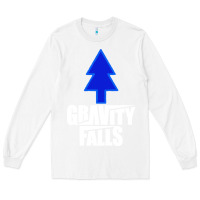 White gravity falls dipper blue pine premium Long Sleeve Tee - artisFamous