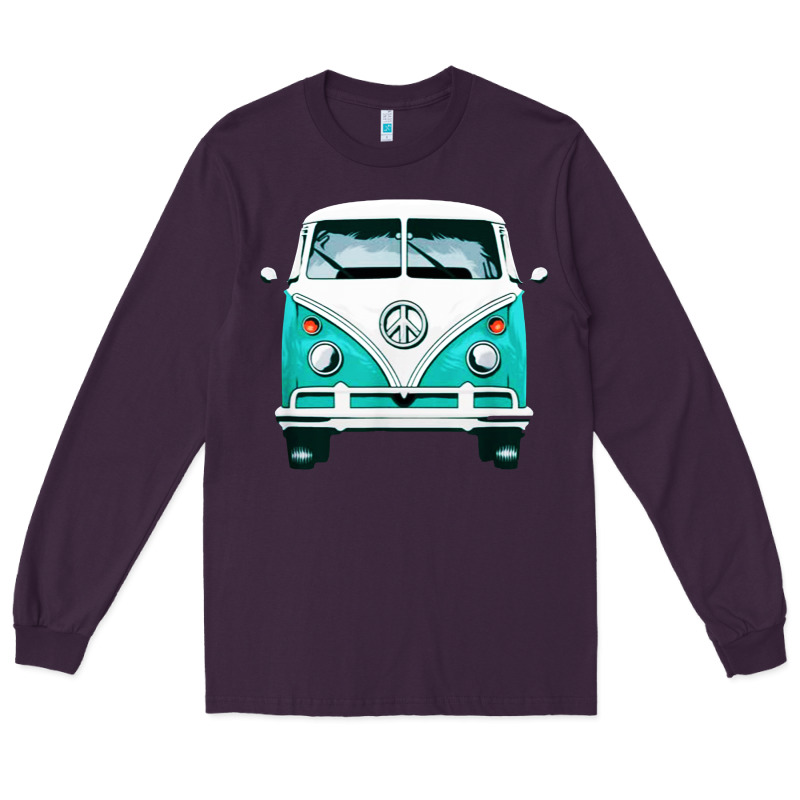Hippie Surf Van Long Sleeve Tee by artisFamous | Teevron