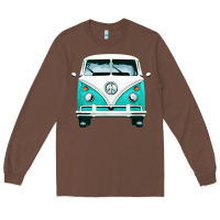 Chestnut hippie surf van Long Sleeve Tee - artisFamous