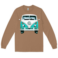 Toasted Coconut hippie surf van Long Sleeve Tee - artisFamous