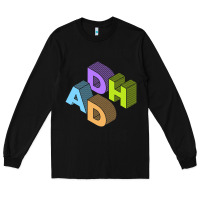 Black adhd mental health matters Long Sleeve Tee - artisFamous