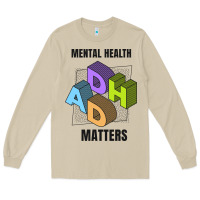 Adhd Mental Health Matters Long Sleeve Tee | Teevron