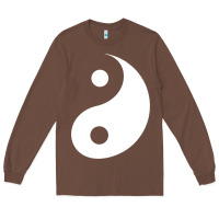 Chestnut yin yang Long Sleeve Tee - artisFamous