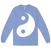Colony Blue yin yang Long Sleeve Tee - artisFamous