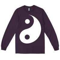 Plum yin yang Long Sleeve Tee - artisFamous