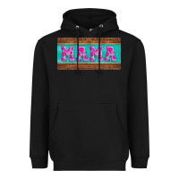 Black floral mama mother's day license plate Heavyweight Hoodie - Jasminsmagicworld