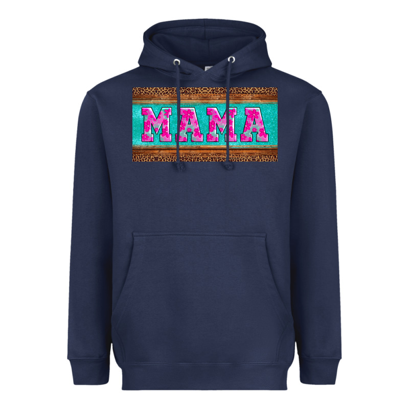 Floral Mama Mother's Day License Plate Heavyweight Hoodie by Jasminsmagicworld | Teevron