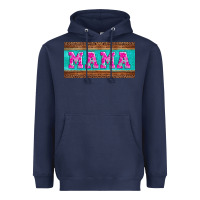 Navy floral mama mother's day license plate Heavyweight Hoodie - Jasminsmagicworld