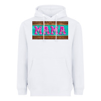 White floral mama mother's day license plate Heavyweight Hoodie - Jasminsmagicworld