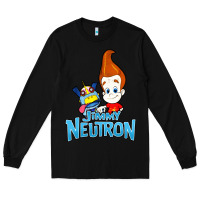 Black jimmy neutron goddard title vintage poster Long Sleeve Tee - artisFamous