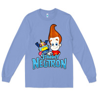 Colony Blue jimmy neutron goddard title vintage poster Long Sleeve Tee - artisFamous