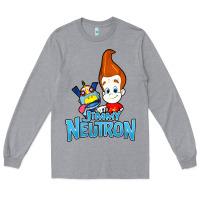 Heather Grey jimmy neutron goddard title vintage poster Long Sleeve Tee - artisFamous