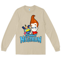 Mushroom jimmy neutron goddard title vintage poster Long Sleeve Tee - artisFamous