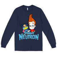 Navy jimmy neutron goddard title vintage poster Long Sleeve Tee - artisFamous