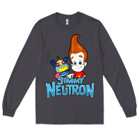 Smoke jimmy neutron goddard title vintage poster Long Sleeve Tee - artisFamous