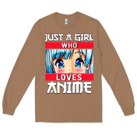 Toasted Coconut just a girl who loves anime japanese cute Long Sleeve Tee - artisFamous