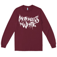 Burgundy motionless in white Long Sleeve Tee - artisFamous