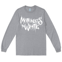 Heather Grey motionless in white Long Sleeve Tee - artisFamous