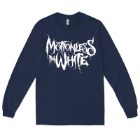 Navy motionless in white Long Sleeve Tee - artisFamous