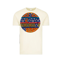 Vintage Arctic african fabric pattern round earrings Vintage Tee - BundleAndBundleShop
