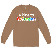 Toasted Coconut kids vibing to cocomelon Long Sleeve Tee - artisFamous