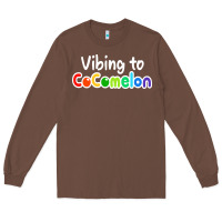 Chestnut kids vibing to cocomelon Long Sleeve Tee - artisFamous