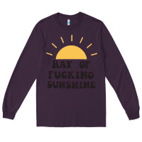 Plum ray of sunshine Long Sleeve Tee - artisFamous