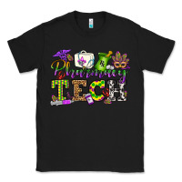 Black mardi gras pharmacy tech Classic Tee - OliviaCreatesArt