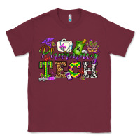 Burgundy mardi gras pharmacy tech Classic Tee - OliviaCreatesArt