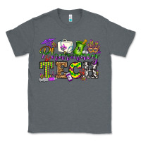 Charcoal Heather mardi gras pharmacy tech Classic Tee - OliviaCreatesArt
