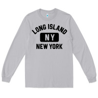 Moon Dust long island ny gym style distressed amber print Long Sleeve Tee - artisFamous