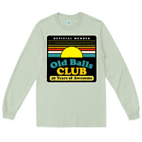 Matcha mens old balls club 40 years awesome Long Sleeve Tee - artisFamous