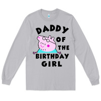Mens Peppa Pig Daddy Of The Birthday Long Sleeve Tee | Teevron