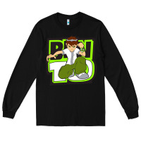 Black ben tennyson ben 10 Long Sleeve Tee - artisFamous