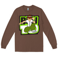 Chestnut ben tennyson ben 10 Long Sleeve Tee - artisFamous