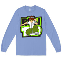 Colony Blue ben tennyson ben 10 Long Sleeve Tee - artisFamous