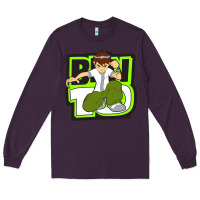 Plum ben tennyson ben 10 Long Sleeve Tee - artisFamous