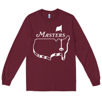 Burgundy masters tournament Long Sleeve Tee - artisFamous