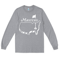 Heather Grey masters tournament Long Sleeve Tee - artisFamous