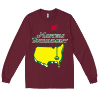 Burgundy masters tournament Long Sleeve Tee - artisFamous