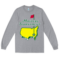 Heather Grey masters tournament Long Sleeve Tee - artisFamous