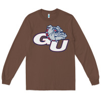 Chestnut gonzaga university bulldogs Long Sleeve Tee - artisFamous