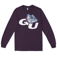 Plum gonzaga university bulldogs Long Sleeve Tee - artisFamous