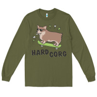 Army Green hard corg Long Sleeve Tee - artisFamous